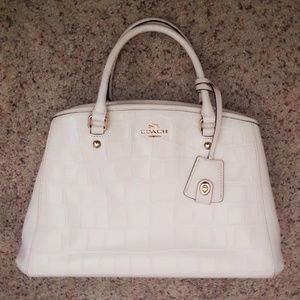 Coach Margot Carryall Leather Satchel Crossbody
